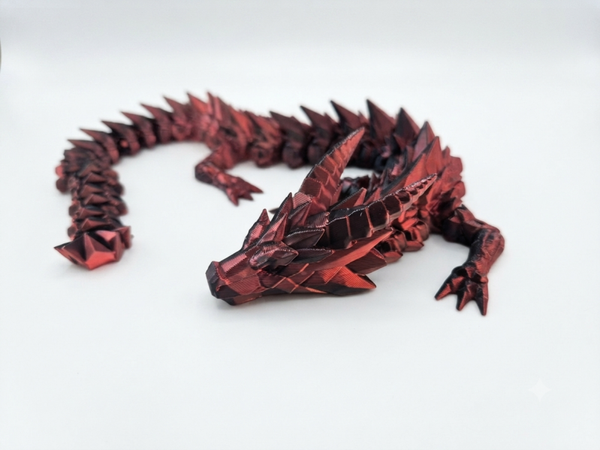 Prismor - Duży Smok z kryształowych bloków 41 cm