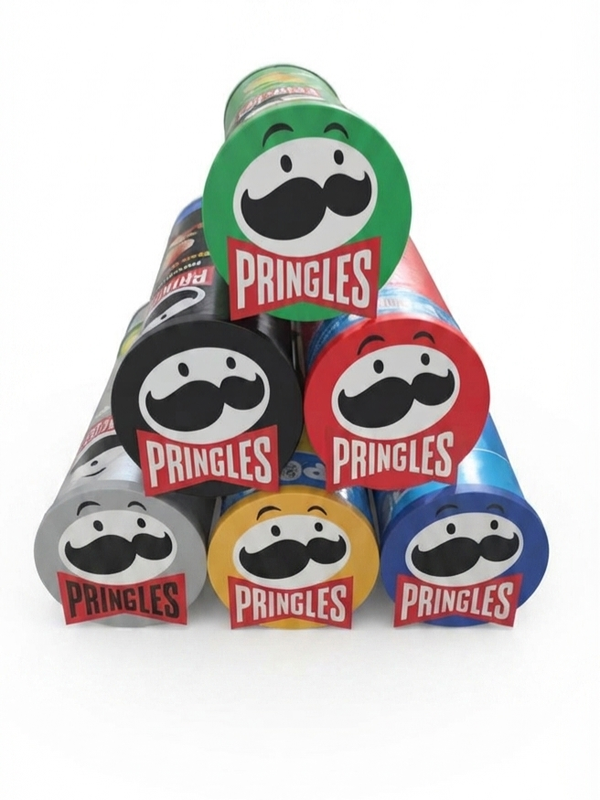 Pringles - tacka i wieczko (różne kolory)