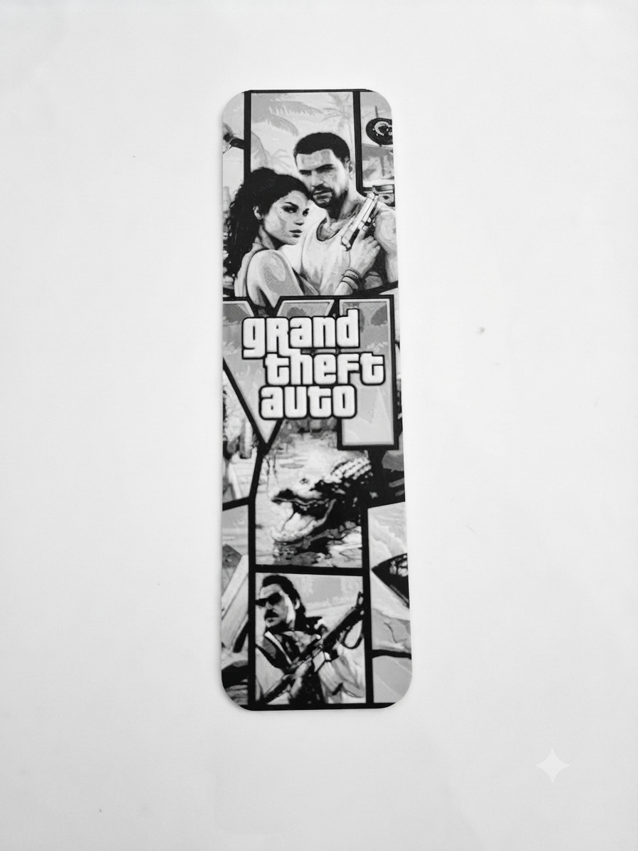 GTA VI - Zakładka do książki - wzór 02