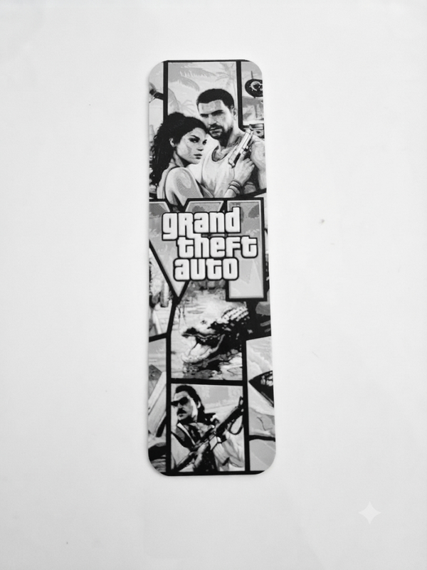 GTA VI - Zakładka do książki - wzór 02