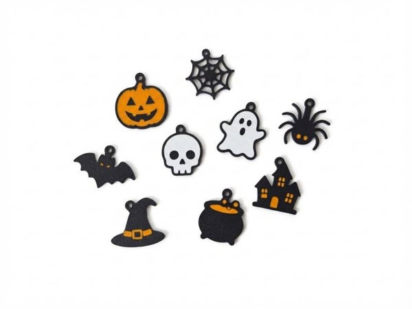 9 Zawieszek Halloweenowych (zestaw)
