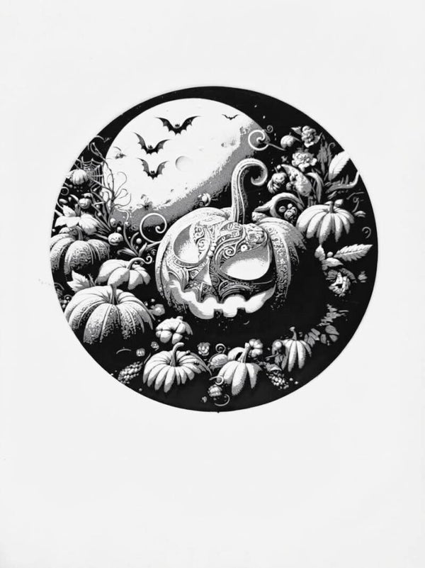Halloweenowa Podstawka na stół / Ozdoba