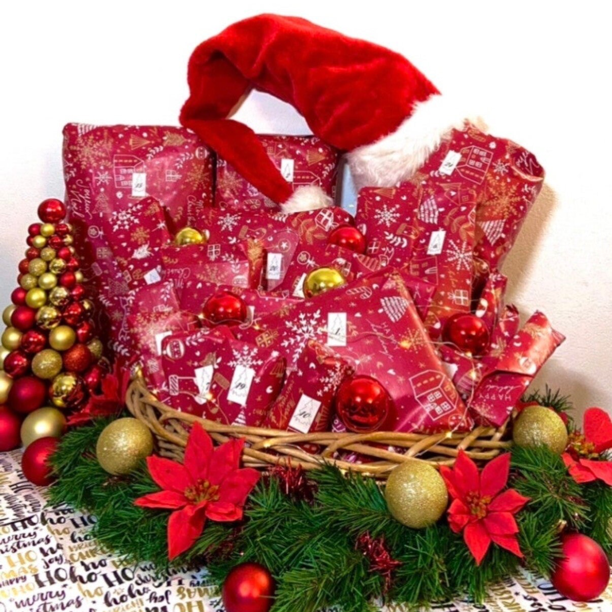 Personalisierter Adventskalender für Pferd und Reiter, Kalender M