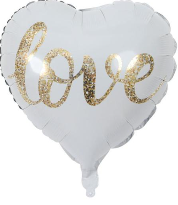 Folieballon Love Hart 45x45