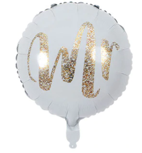 Folieballon Mr. Rond 45x45