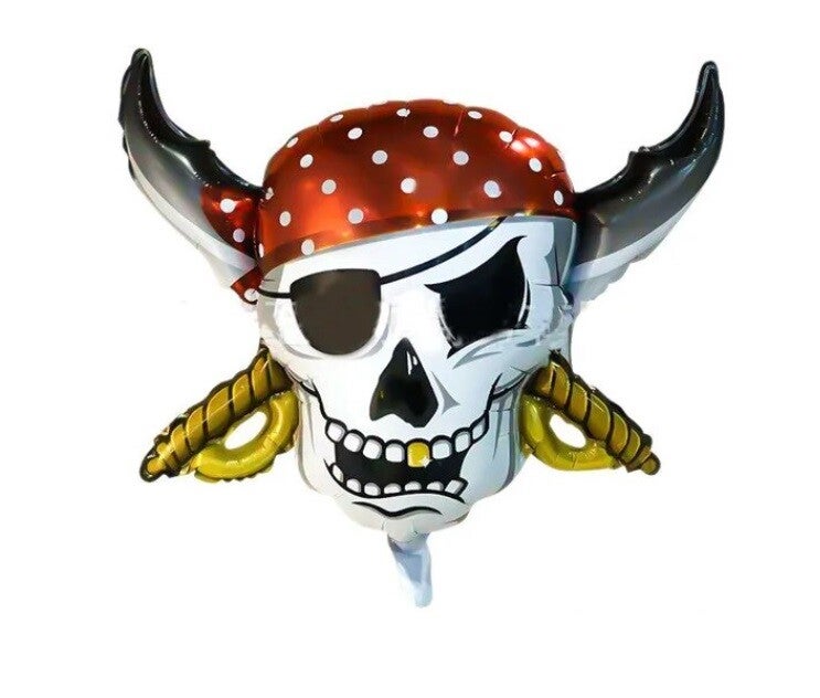 Folieballon Doodshoofd XL 74x65