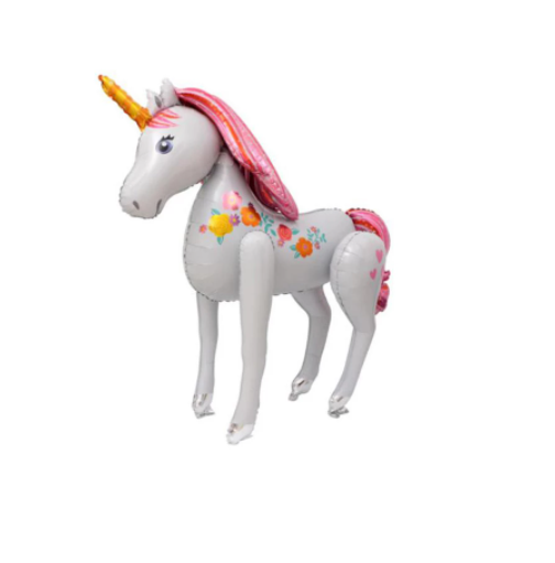 Folieballon Unicorn 3D XXL 116x106