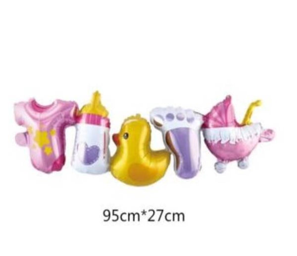 Folieballonnen Girl Slinger 27x96