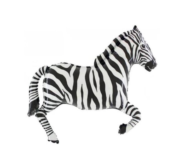 Folieballon Zebra XXL 72x100