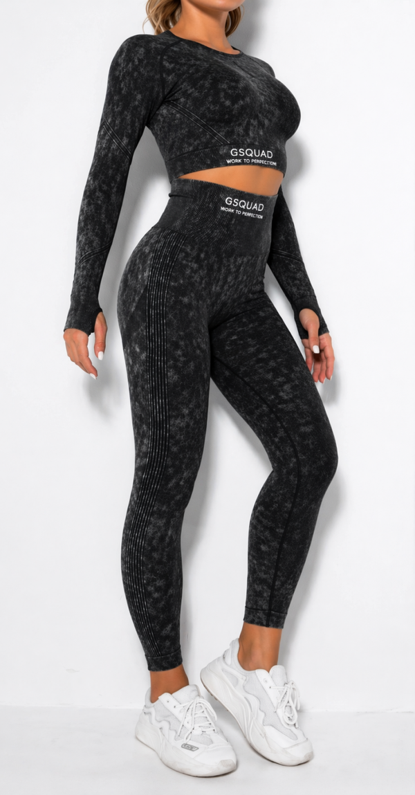 Gsquad sportset dames zwart