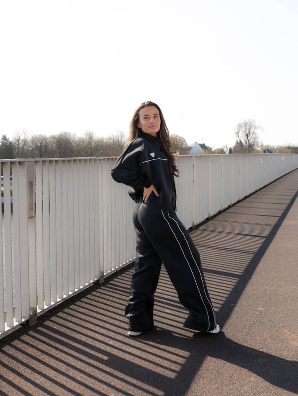 Jacket with flared pants
