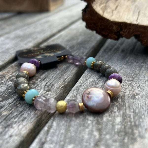 Unik armbånd med farver