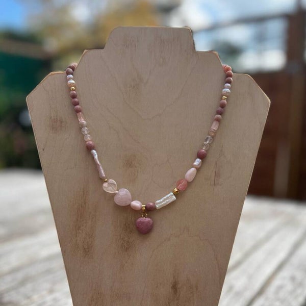 Rhodonit i unika design