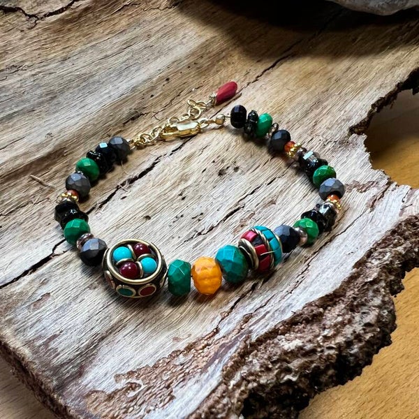 Nordic Colour - Home Unik håndlavet armbånd