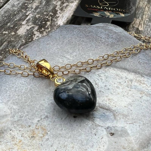 Halskæde med Unika hjerte