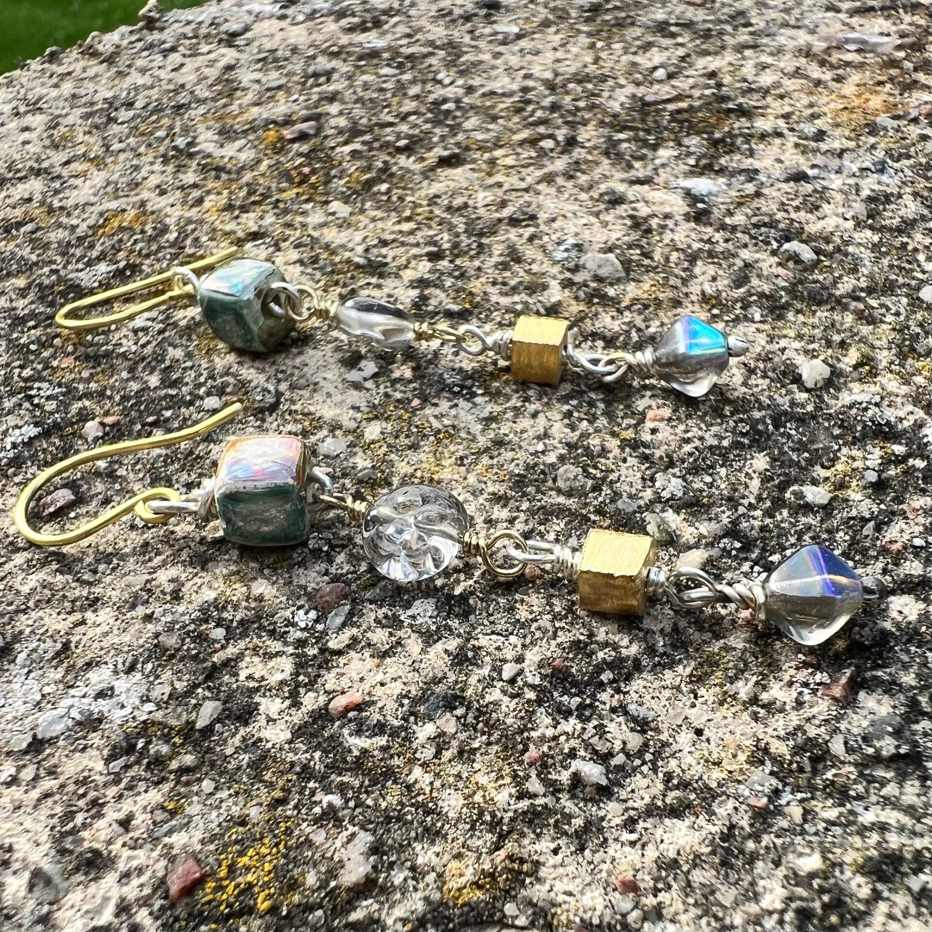 Gem Harmony - Dalen Unik håndlavet øreringe Keramik