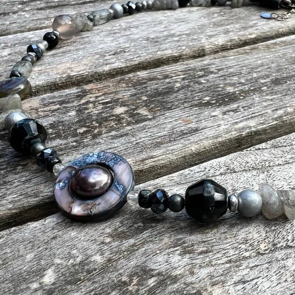 Hjerter af Labradorit