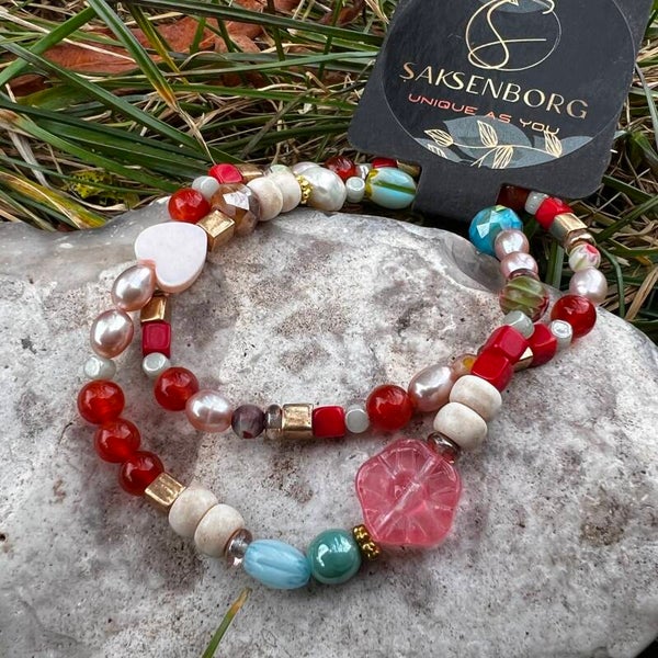 Håndlavet unika – Muse of Colors – Farvesymfoni | Sæt med 2