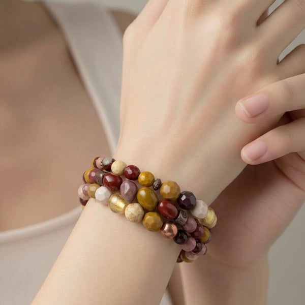 Unik håndlavet armbånd Mookait | Wirebound - Balance