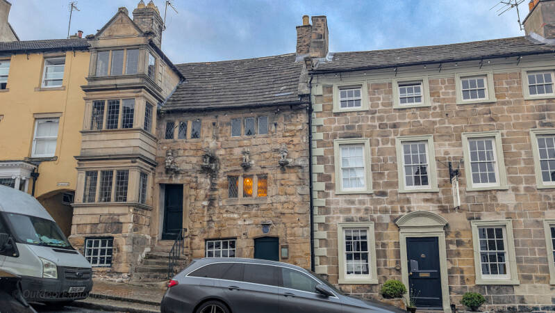 Blagraves House on The Bank in Barnard Castle, one of the town's oldest surviving buildings.