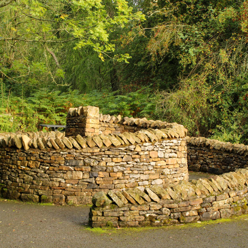 Bowlees Molluscarium snail sculpture near Bowlees Visitor Centre Teesdale