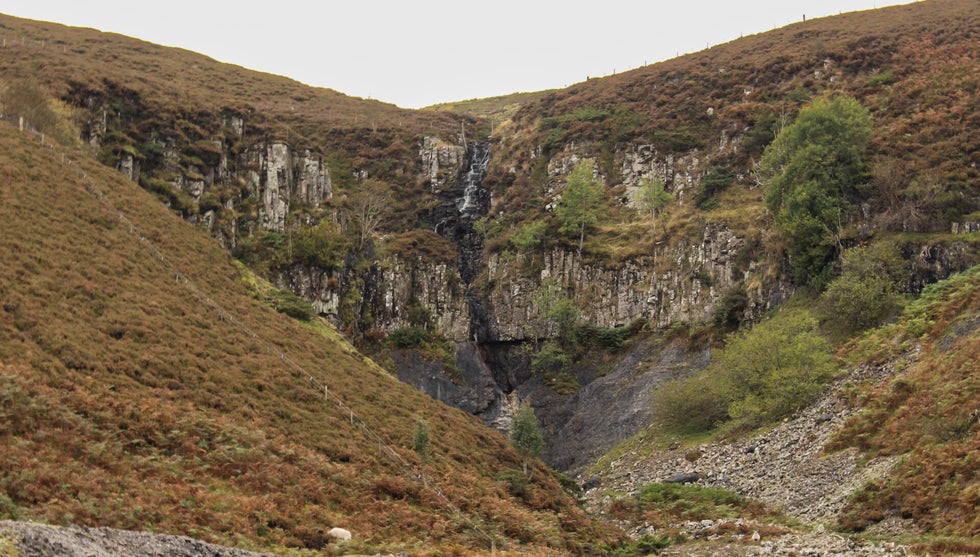 white force waterfall in upper Teesdale