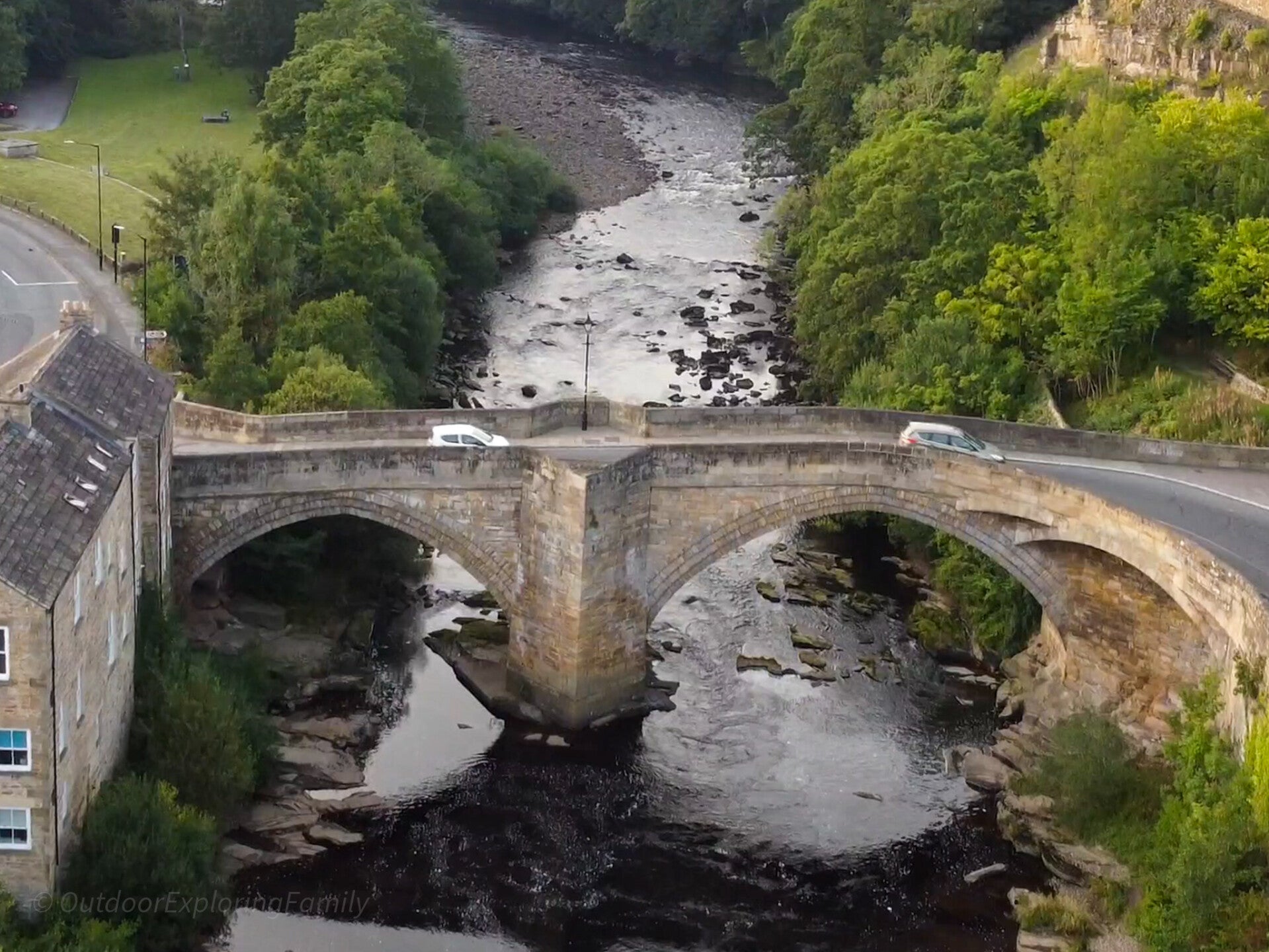 County Bridge over the River Tees below Barnard Castle