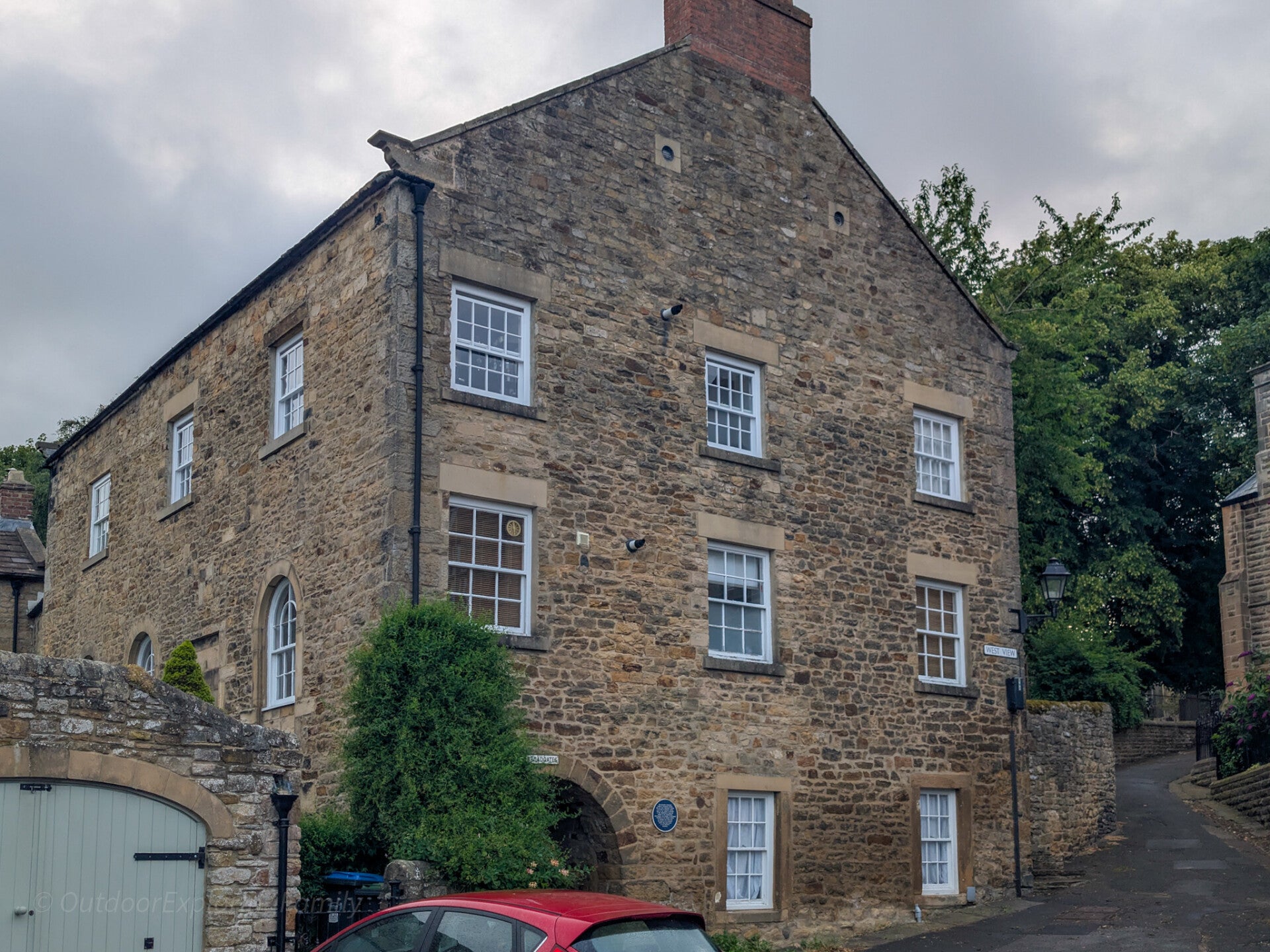 Former Broadgates Methodist Chapel, now West View, in Barnard Castle