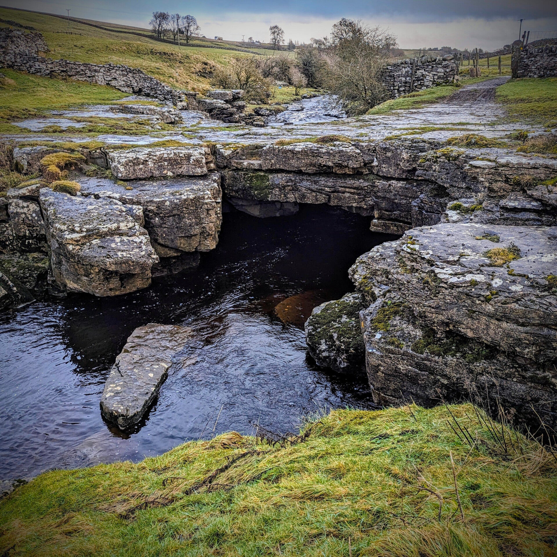 Gods Bridge on the river Greta