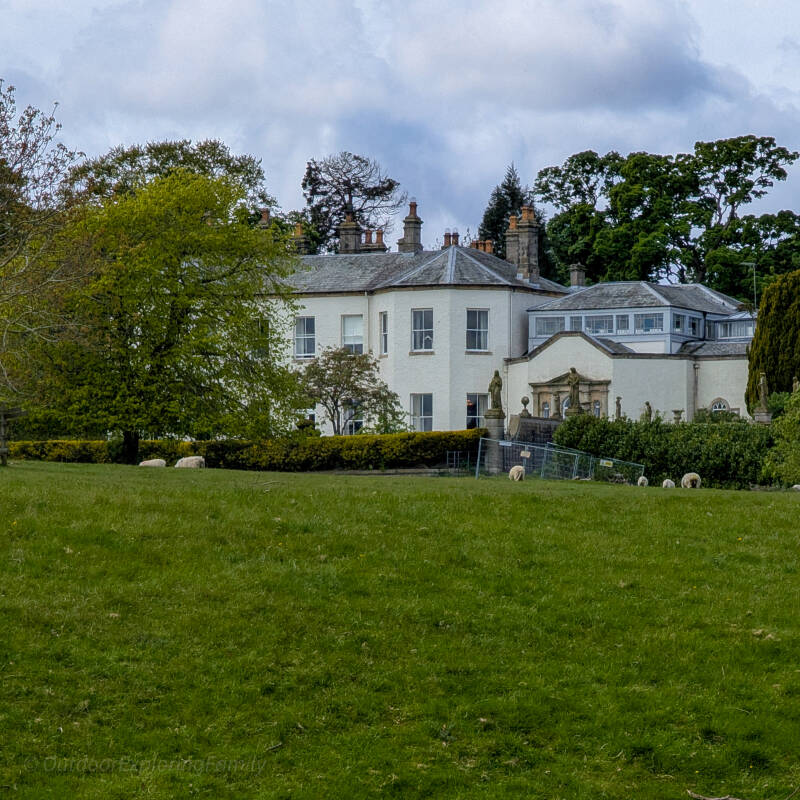 Lartington Hall in Teesdale, residence of Monsignor Thomas Witham during the 19th century