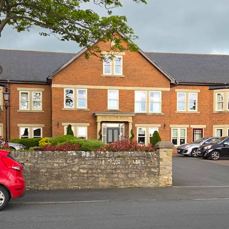 The Manor House on John Street in Barnard Castle, now standing on the former Starlings site linked to Robert Taylor Richardson.