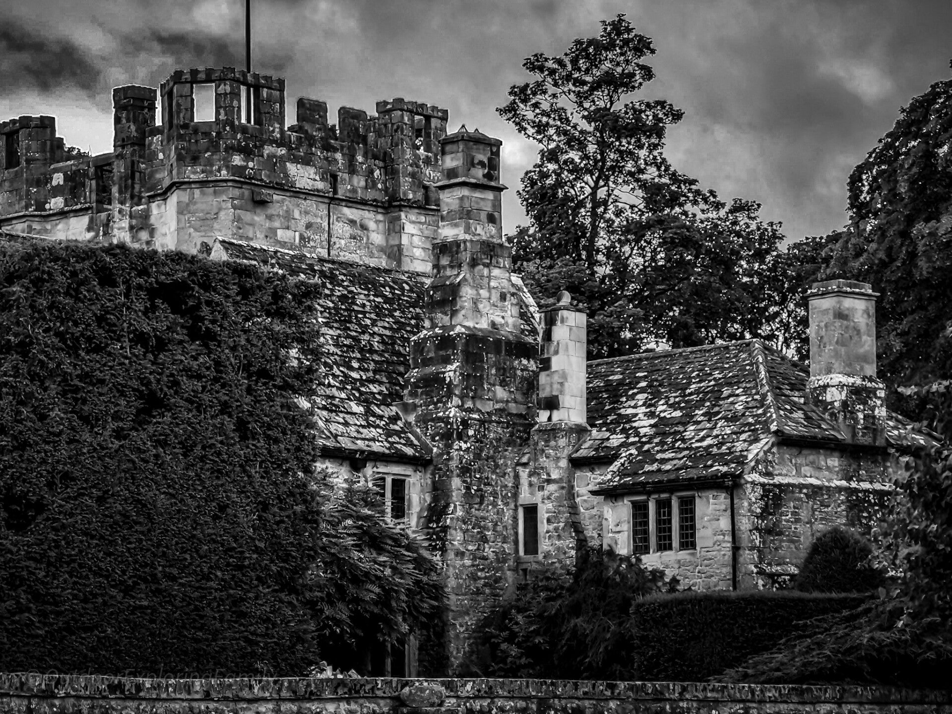 Mortham Tower near Barnard Castle at Rokeby, the historic setting of the Mortham Dobby ghost story and White Lady folklore beside the River Greta.