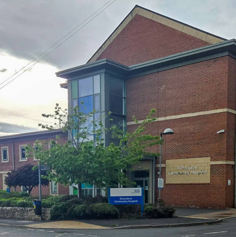 Richardson Community Hospital in Barnard Castle, named after the legacy of Robert Taylor Richardson.