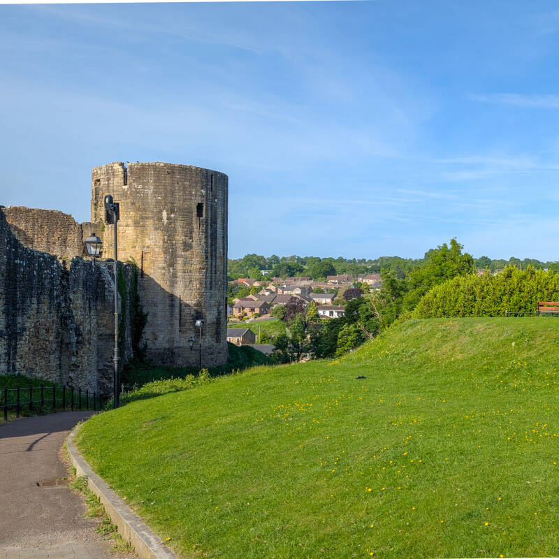 Scar Top and the Round Tower of Barnard Castle