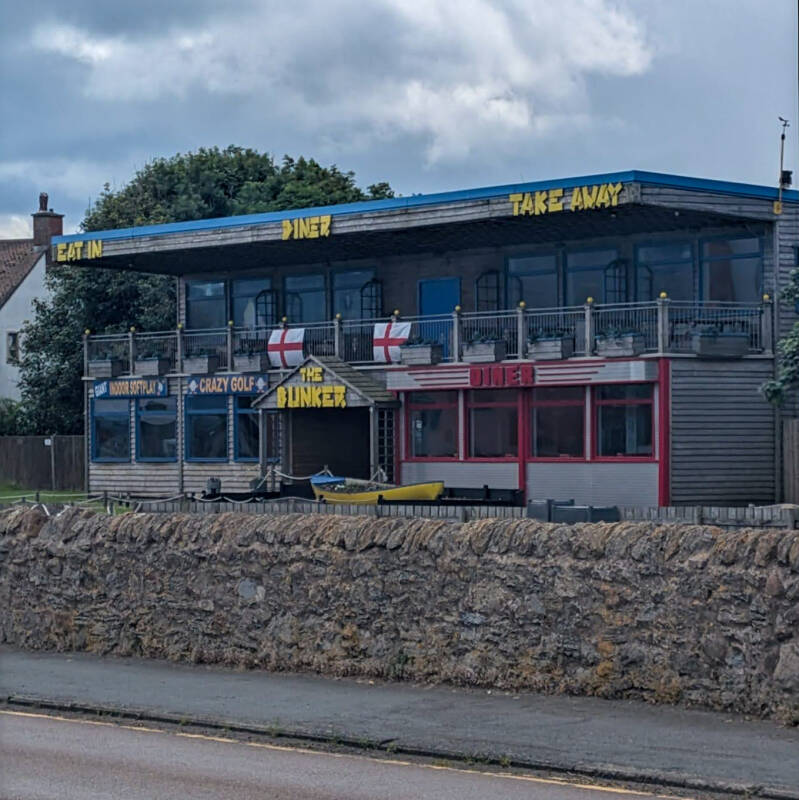 The Bunker crazy golf and family attraction in Seahouses