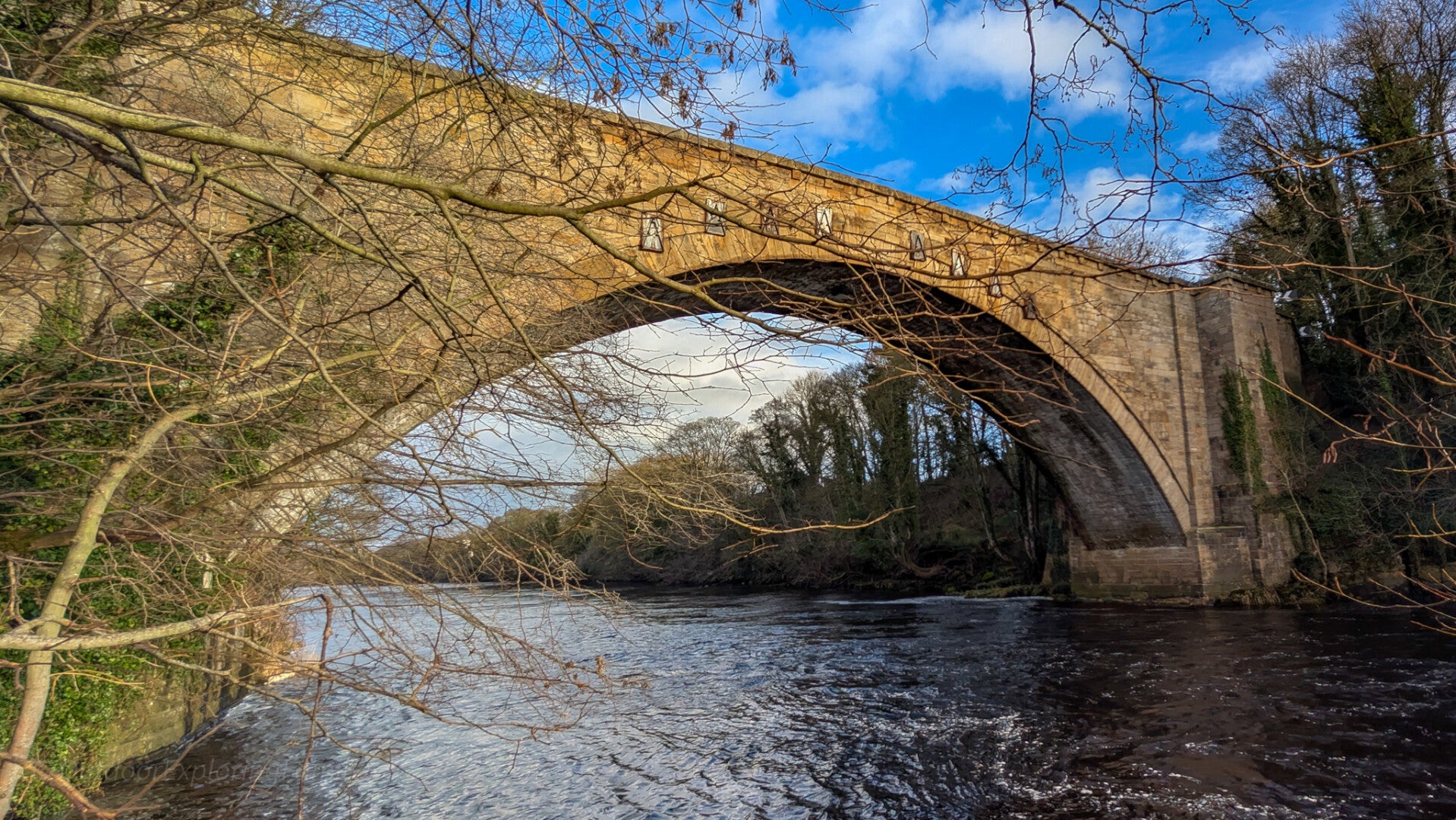 Winston Bridge over the River Tees near Winston