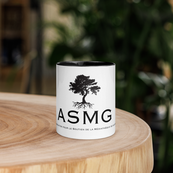 Tasse Céramique Élégante Intérieur Noir - ASMG