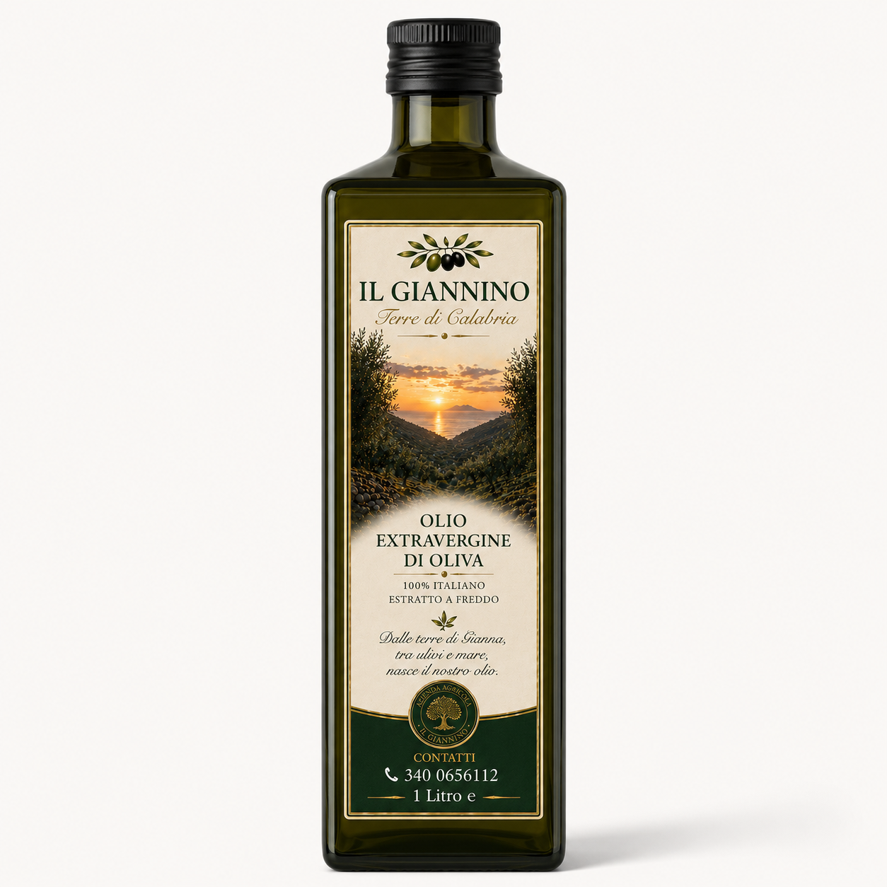 Olio EVO Il Giannino – Bottiglia 1 L