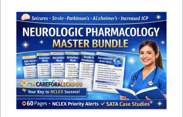 ALL MEDICATIONS BUNDLE NCLEX FOCUS