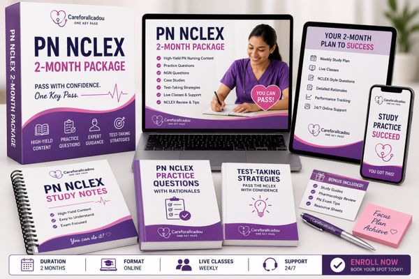 PN NCLEX 2-Month Package 1:1