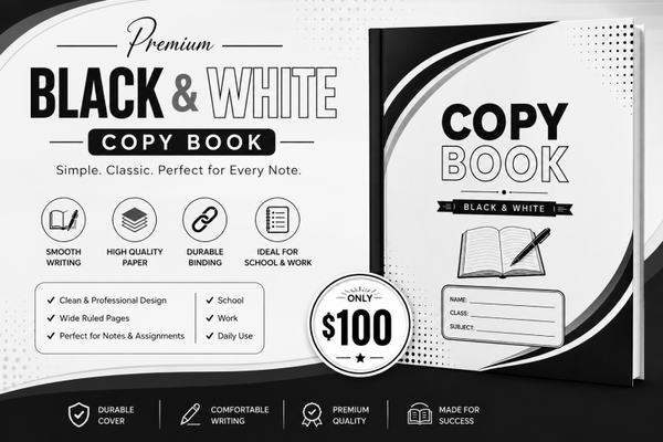 Black and white one key pass Nclex book RN/PN