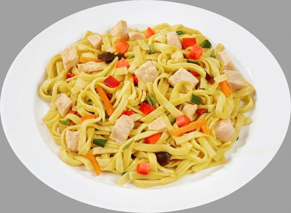 53514 Nudelpfanne „Asiatische Art“ mit Hähnchenbruststückchen                     -Laktosefrei