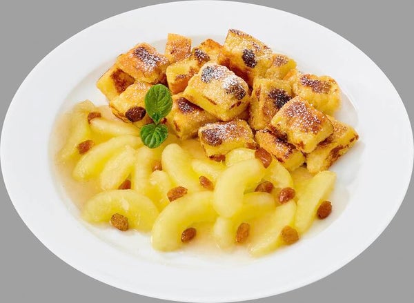 83523 Klassischer Kaiserschmarrn mit Apfel-Rosinen-Kompott