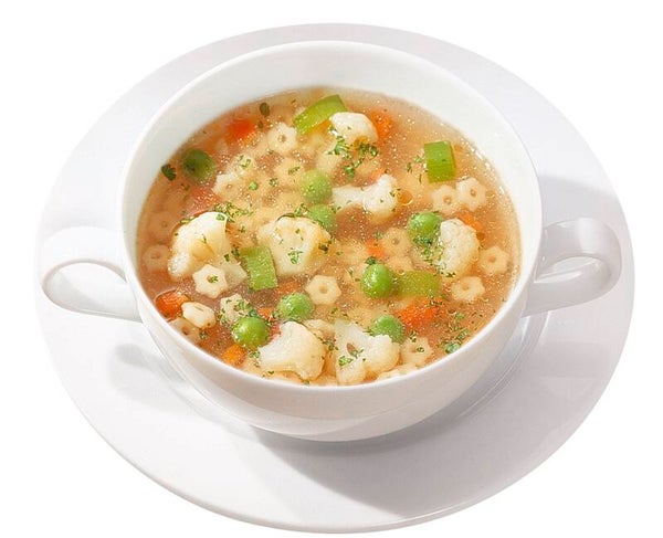 13708 Feine Frühlingssuppe mit Nudeln,            -Laktosefrei