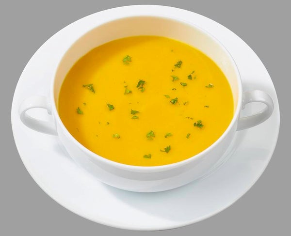 13710 Kürbis-Karottensuppe,   -Vegetarisch, -Laktosefrei, -Glutenfrei
