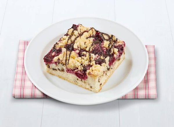 99721 Fruchtiger Kirsch-Streuselkuchen  mit Glasur (einzeln verpackt)