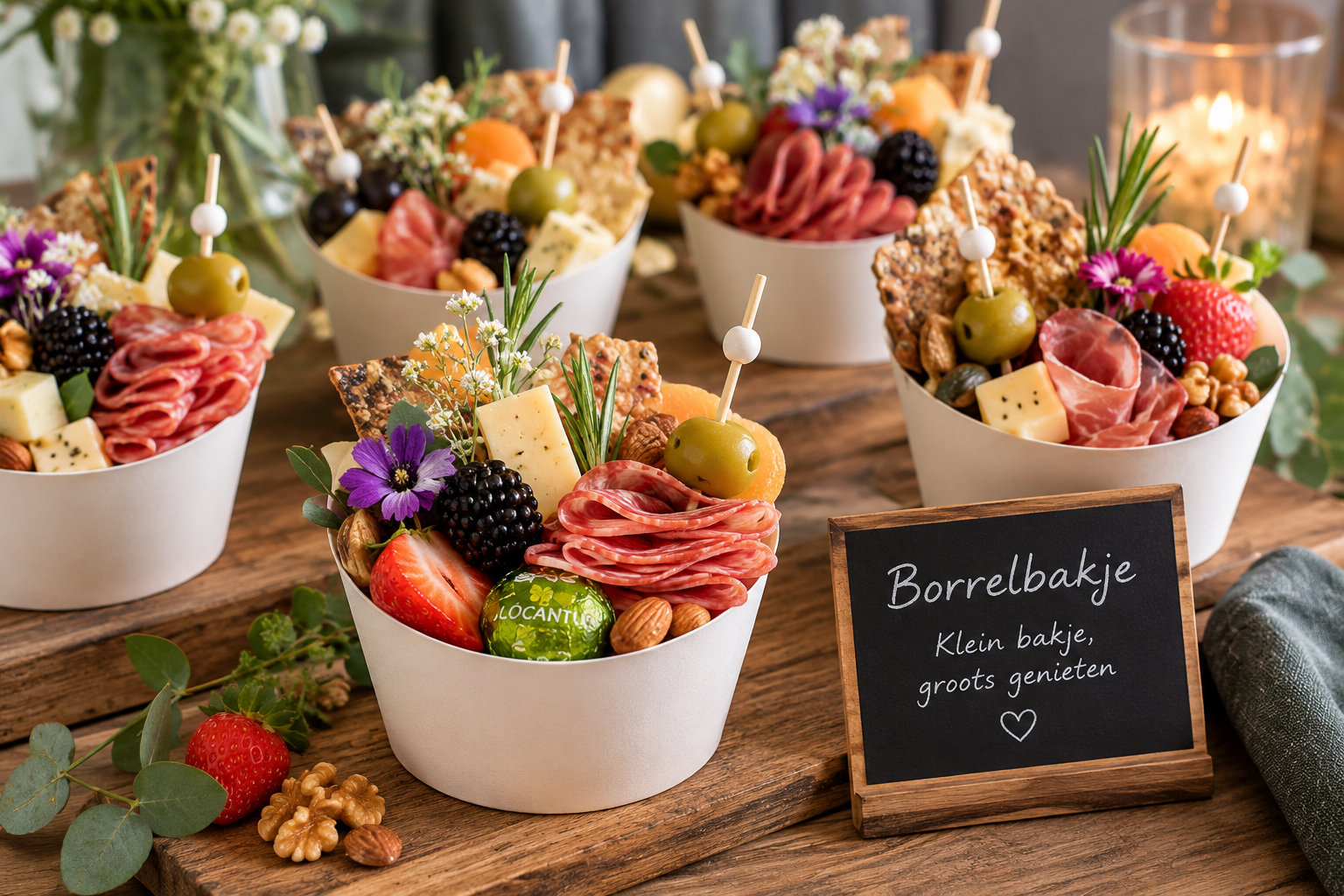Borrel voor iedere gelegenheid