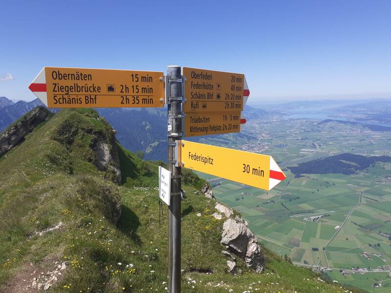 Wegweiser Federigrat