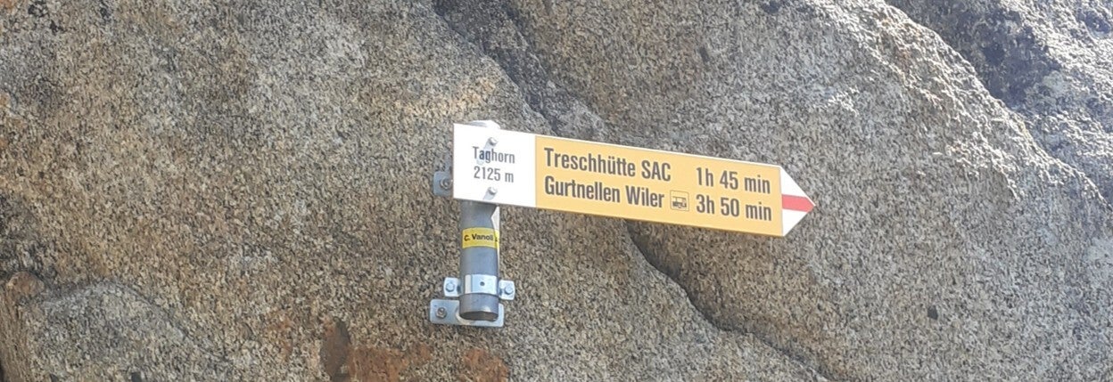 Wegweiser Fellihorn