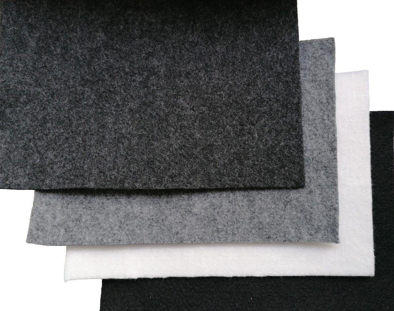 6 Proben Selbstklebefilz soft 1,5-3mm